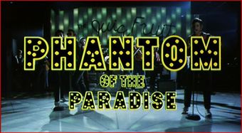 The title of the film is displayed in the opening credits, superimposed over an image of 'The Juicy Fruits', a nostalgic band in the film.